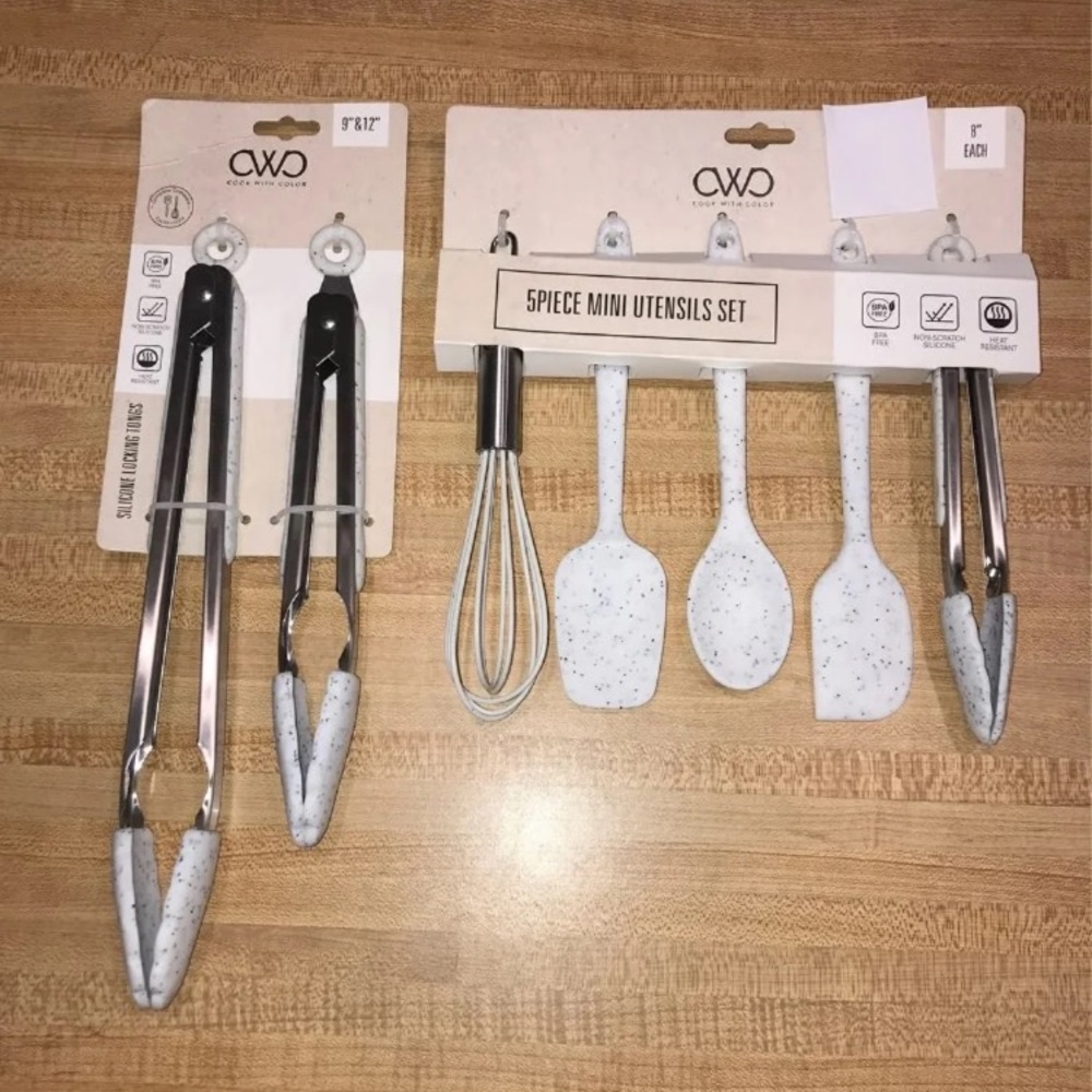 CWC Speckled Utensil Set 7pc